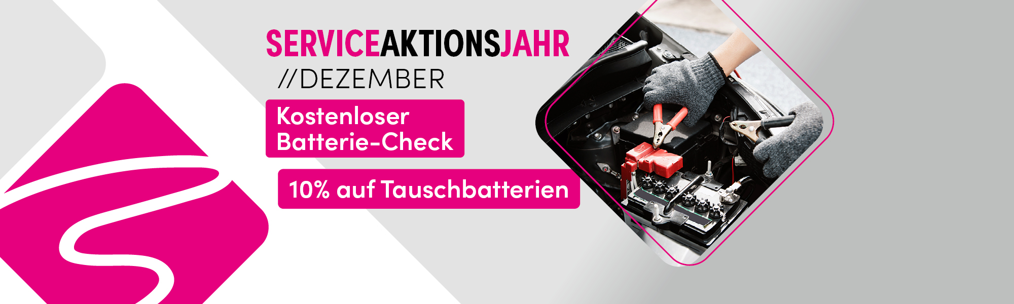 Kostenloser Batterie-Check im Serviceaktionsmonat Dezember 2024